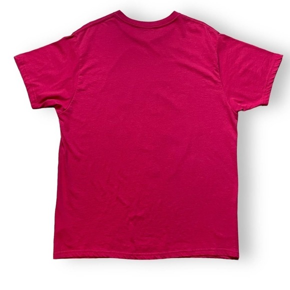 Holiday Time Christmas Tee Red Santa Beleive T Shirt Size XL Unisex - Picture 8 of 10